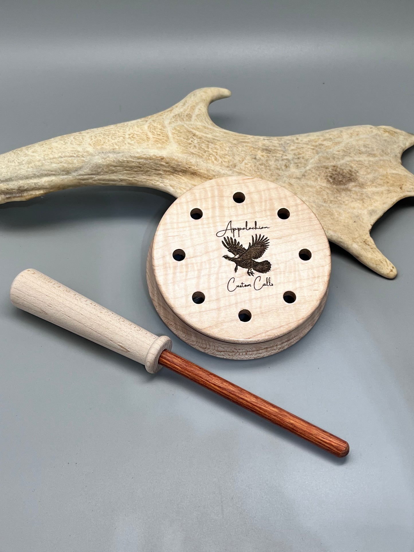 Curly Maple with Black ACC logo