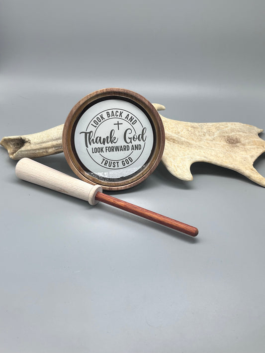 Canary Wood “Look back and thank God- Look forward and trust Him”